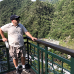 Eric Layman in Taroko Gorge