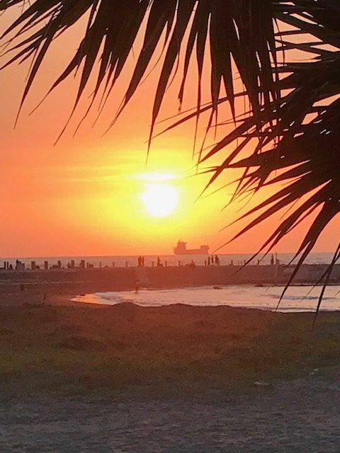 Beach sunset